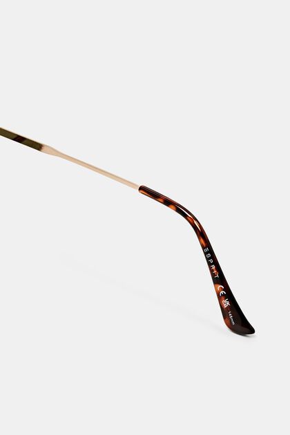 Unisex sluneční brýle v pilotním stylu, GREEN, overview