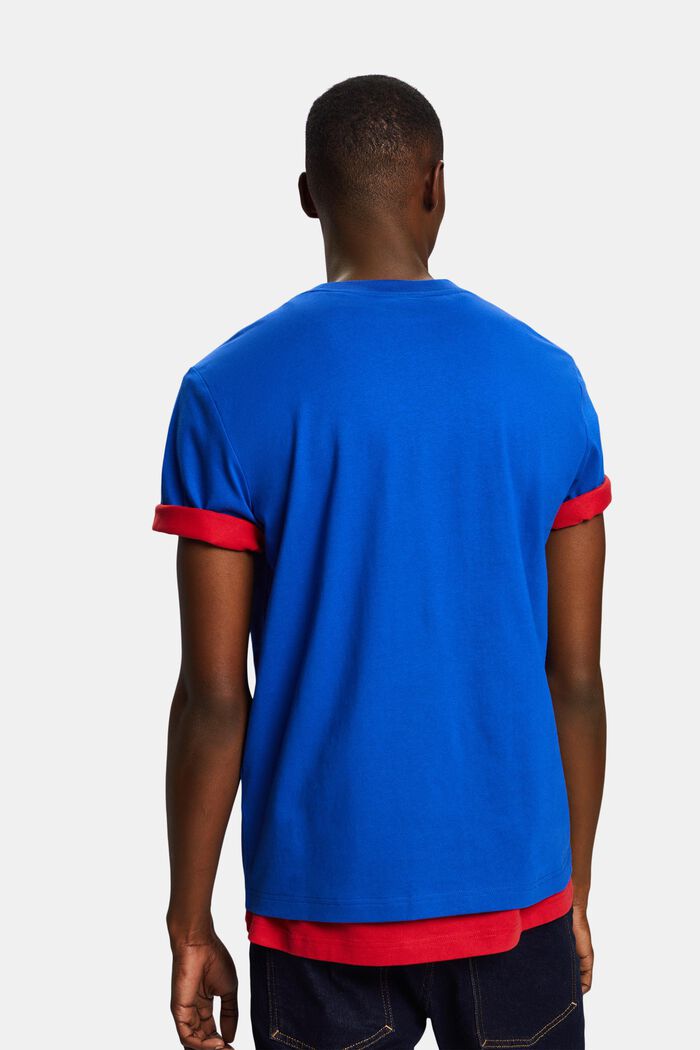 Unisex tričko s logem, BRIGHT BLUE, detail image number 2