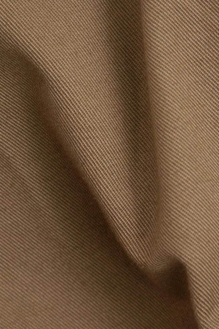 Strečové kalhoty chino z bio bavlny, BEIGE, detail image number 4