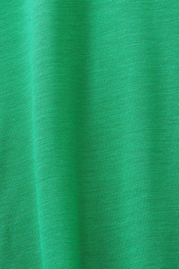 Žerzejový top s dlouhým rukávem, GREEN, detail image number 5