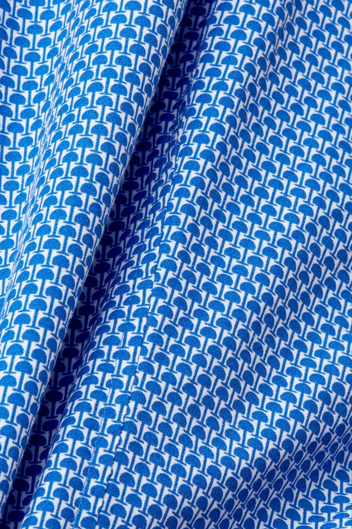 Košile se střihem Slim Fit a vzorem po celé ploše, BLUE, detail image number 5