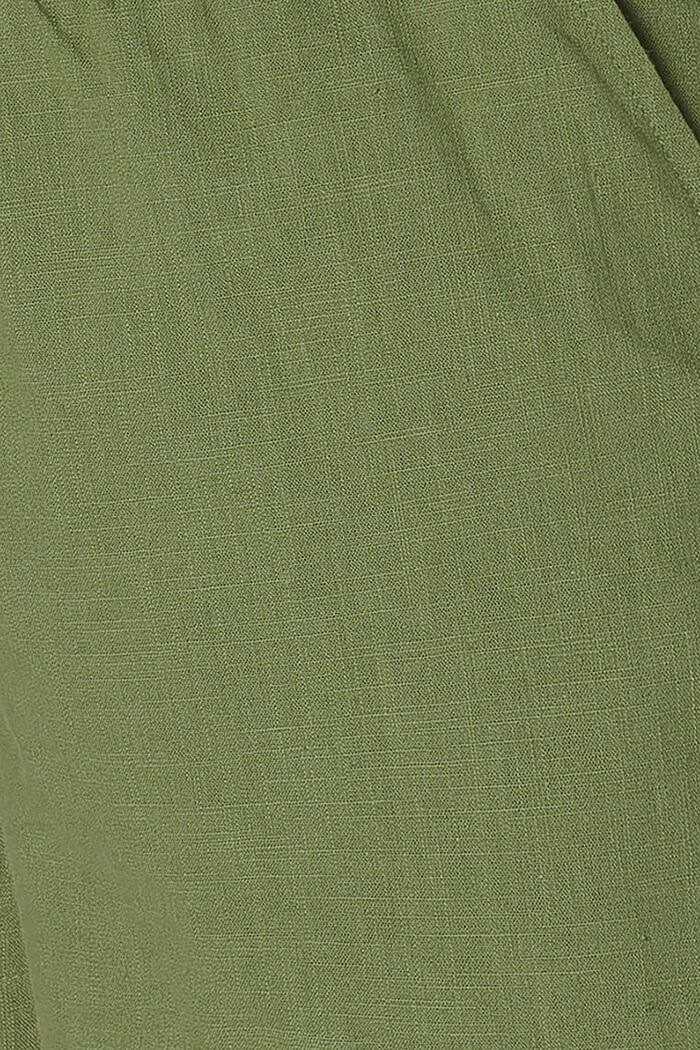 MATERNITY šortky s pasem pod bříško, OLIVE GREEN, detail image number 3