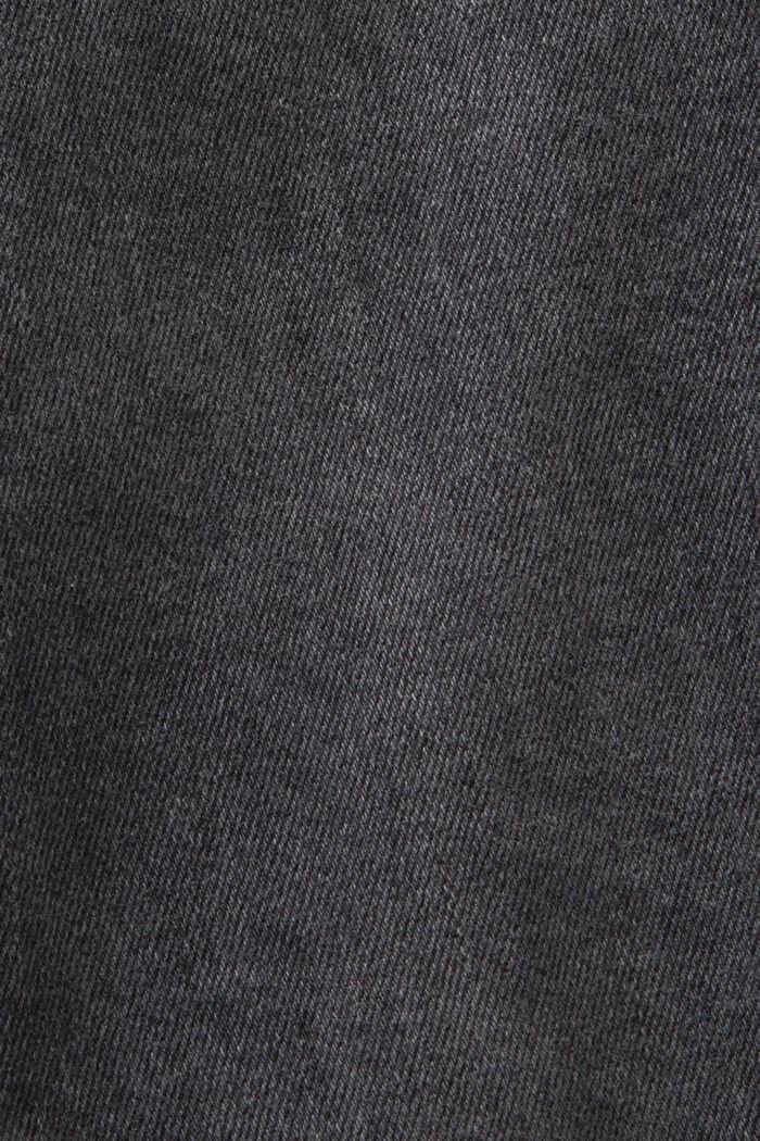Slim džíny se střední výškou pasu, BLACK DARK WASHED, detail image number 6