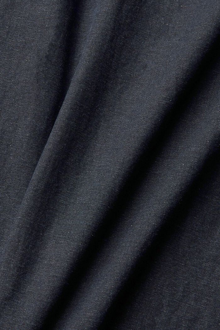 Barevná denimová košile oversize, ANTHRACITE, detail image number 4