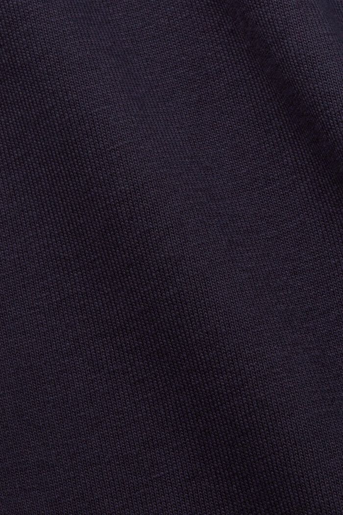 Žerzejová polokošile, ze směsi s bavlnou, NAVY, detail image number 4