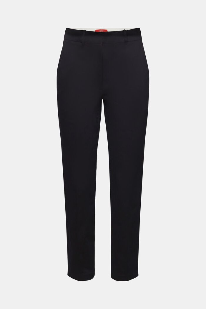 Kalhoty Slim Fit s vysokým pasem, BLACK, detail image number 5