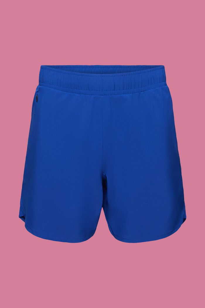 Sportovní šortky s kapsami na zip, BRIGHT BLUE, detail image number 6