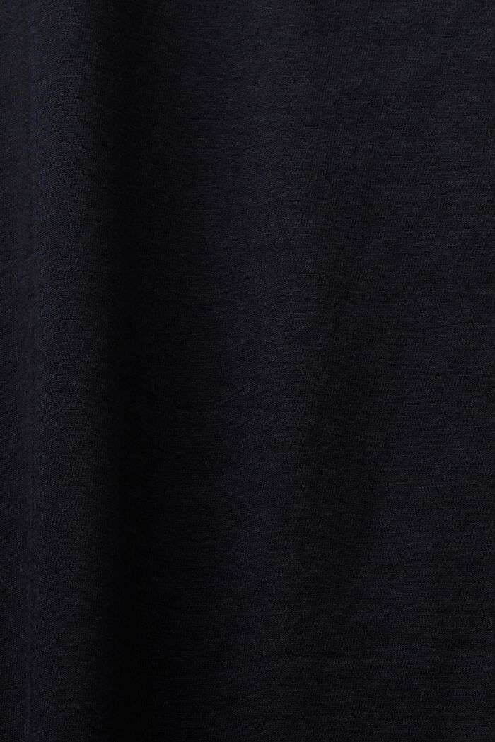 Tričko s kulatým výstřihem, BLACK, detail image number 4