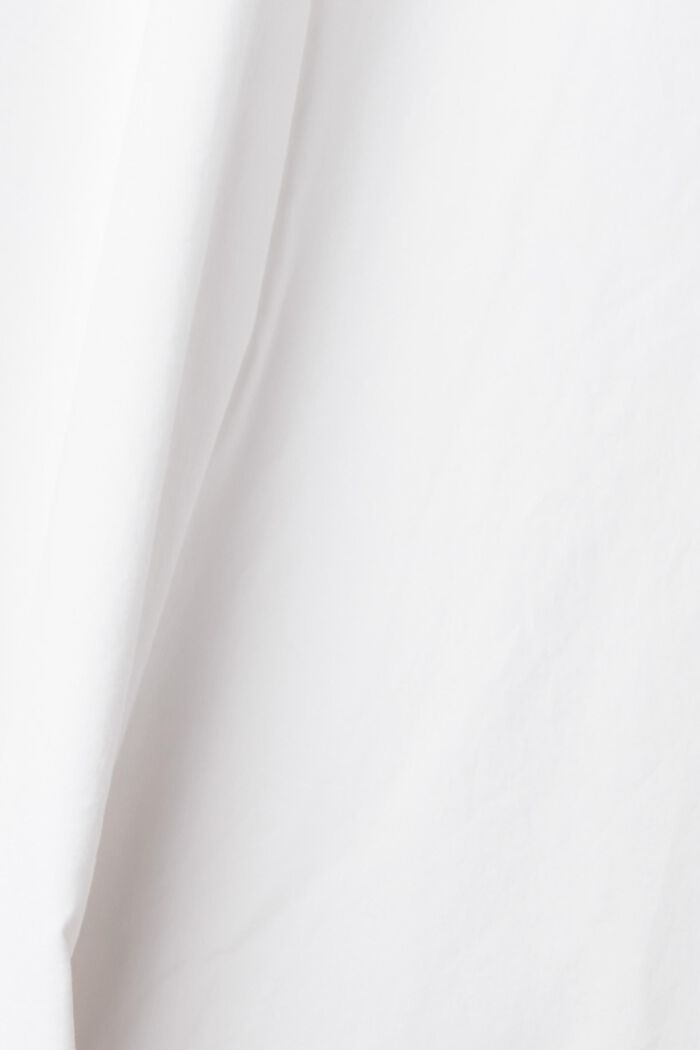 CURVY: bavlněná košilová halenka, WHITE, detail image number 5