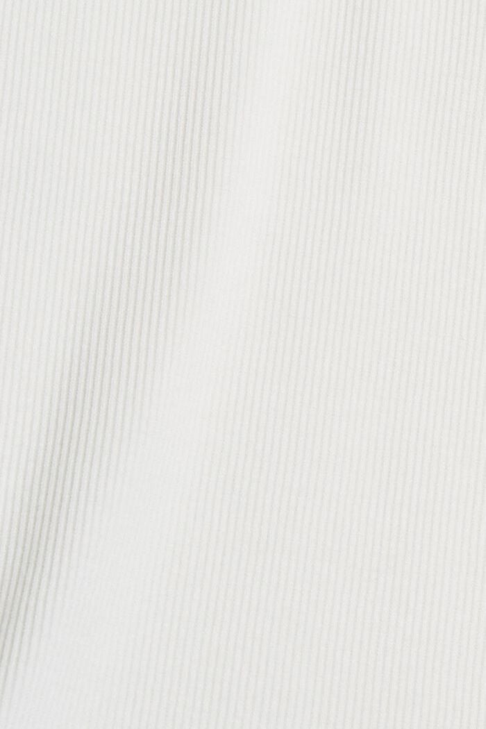 Z recyklovaného materiálu: tričko s dlouhým rukávem s vlákny LENZING™ ECOVERO™, OFF WHITE, detail image number 4