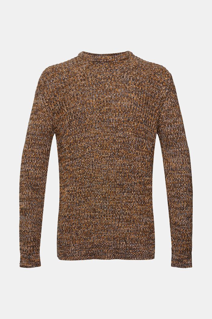 Vícebarevný pletený pulovr, BARK, detail image number 6