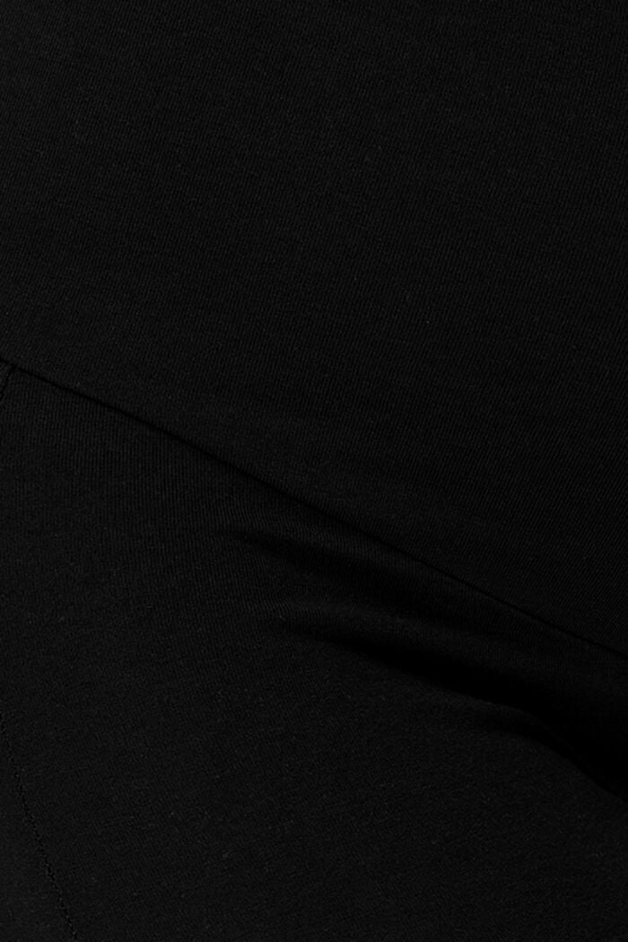 Triko s dlouhým rukávem na kojení, z viskózy LENZING™ ECOVERO™, BLACK, detail image number 4
