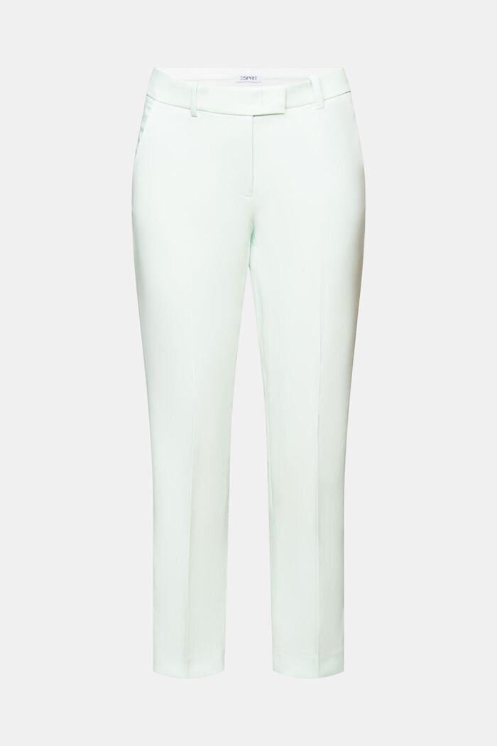 Rovné kalhoty s nízkým pasem, LIGHT AQUA GREEN, detail image number 6