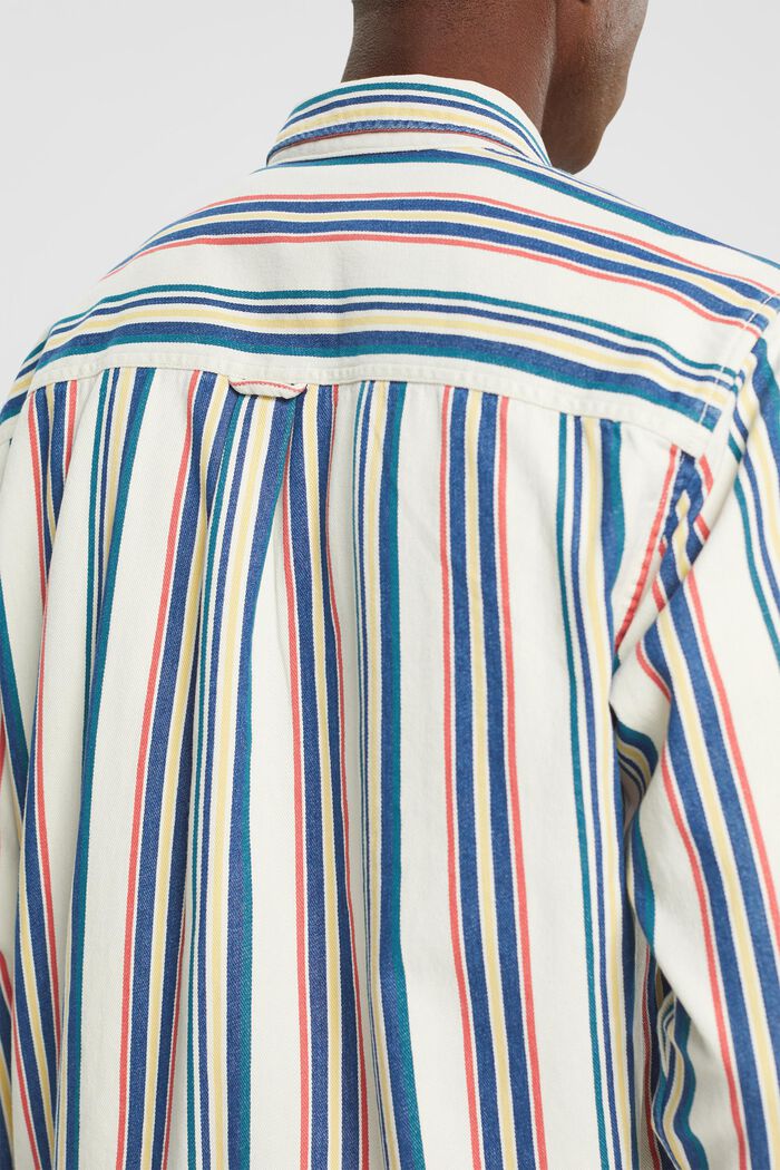 Košile s propínacím límcem a barevnými proužky, ICE, detail image number 4