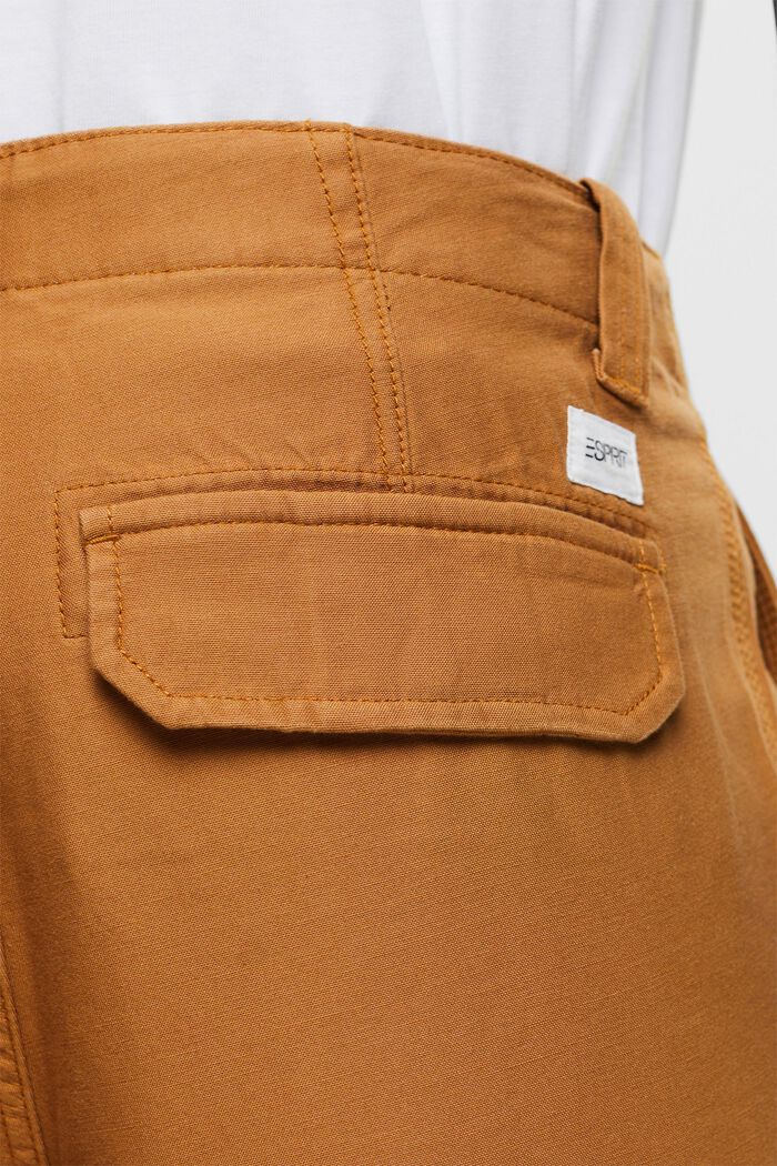 Cargo kalhoty s rovnými nohavicemi, CARAMEL, detail image number 3