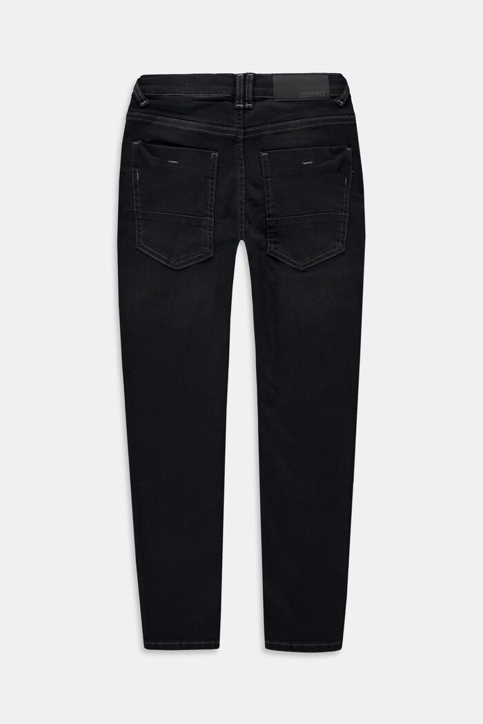 Strečové džíny Slim Fit s nastavitelným pasem, BLACK RINSE, detail image number 1