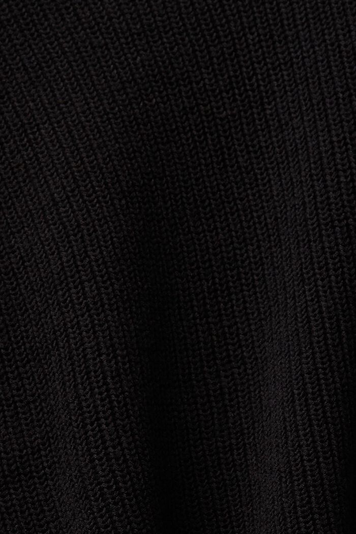 Pulovr s krátkým rolákovým límcem, BLACK, detail image number 6
