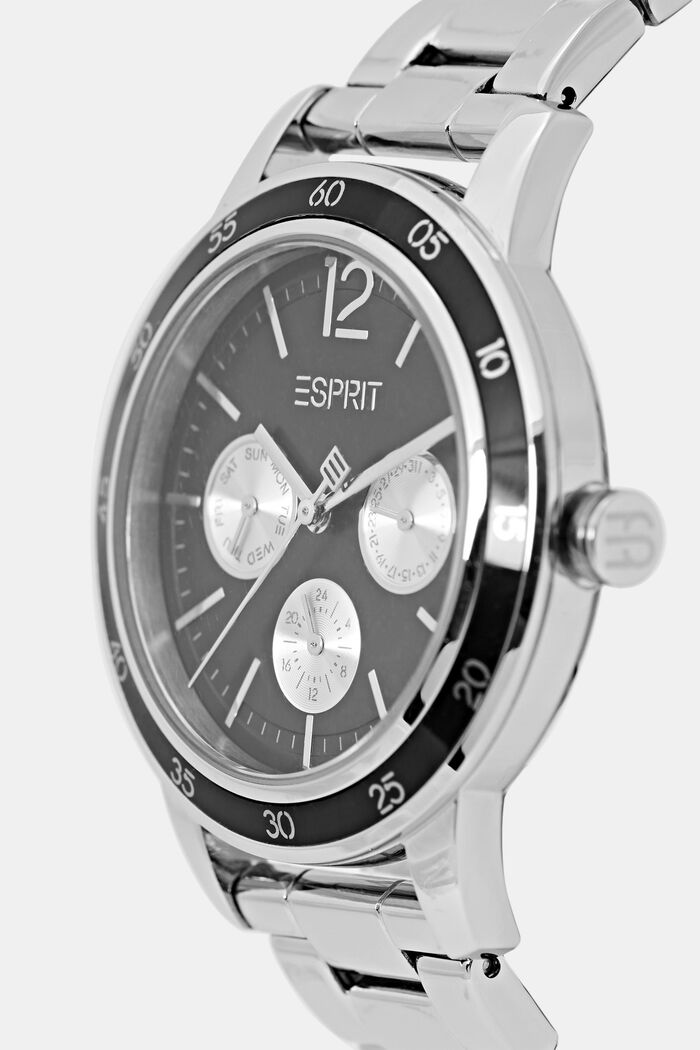 Multifunkční hodinky z nerezové oceli, SILVER, detail image number 1