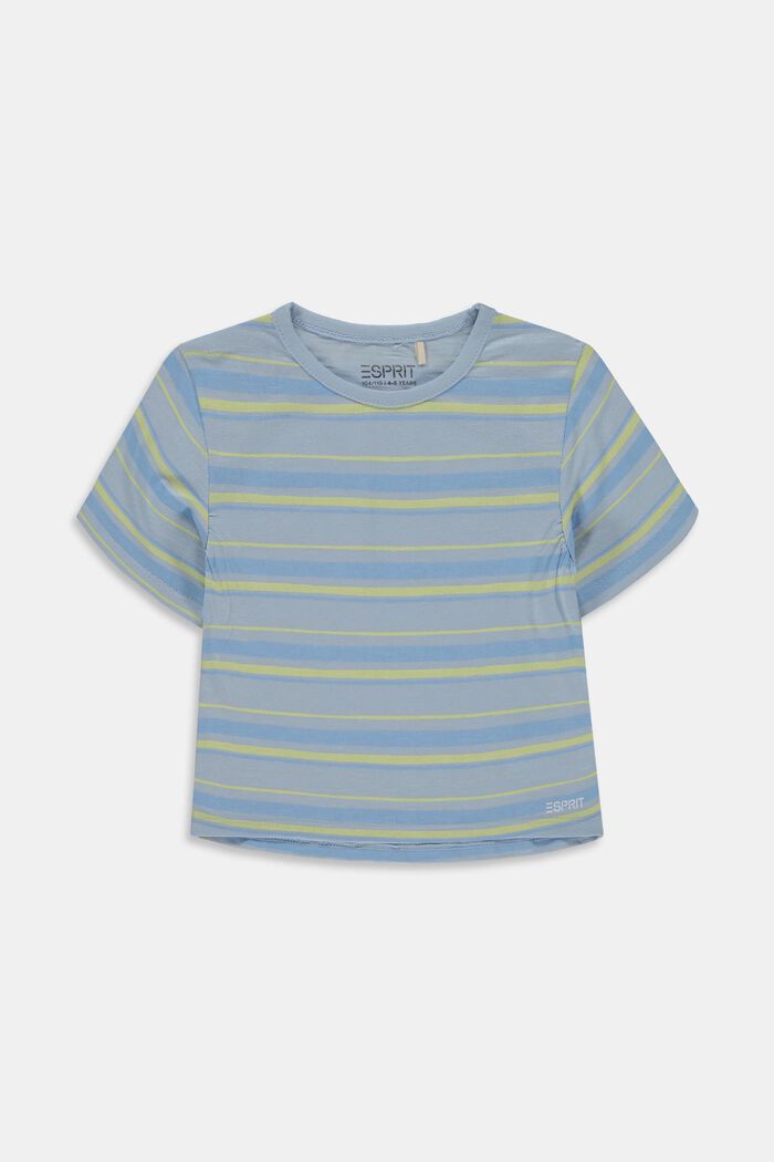 Tričko s pruhovaným vzhledem, 100% bavlna, BLUE LAVENDER, detail image number 0