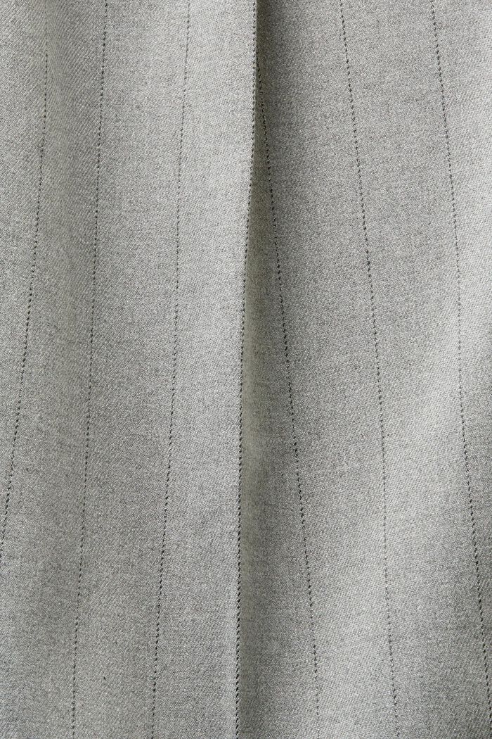Kalhoty se širokými nohavicemi a vlasovými proužky, MEDIUM GREY, detail image number 5