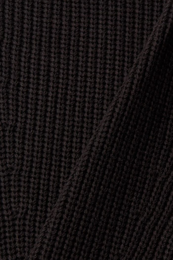 Pletené šaty v délce ke kolenům, BLACK, detail image number 5