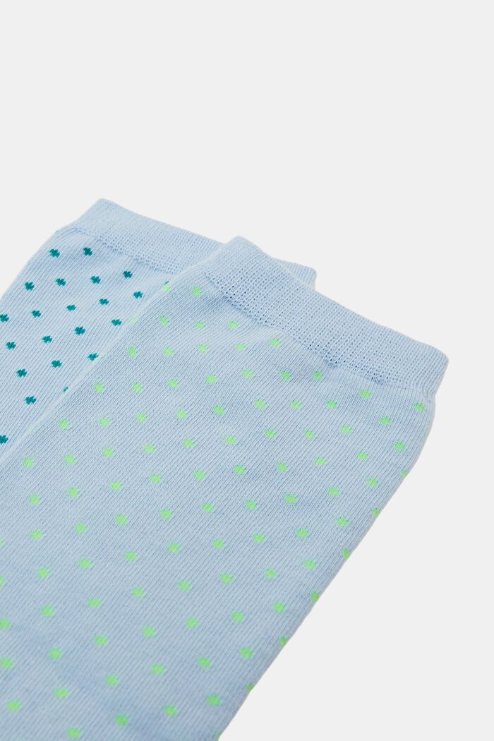Puntíkované ponožky z bio bavlny, 2 páry v balení, CLOUD, detail image number 2