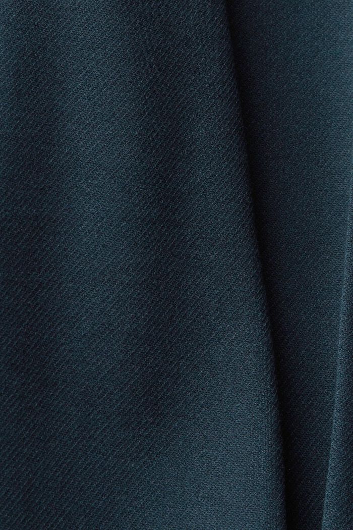 Kalhoty se širokými nohavicemi, PETROL BLUE, detail image number 4