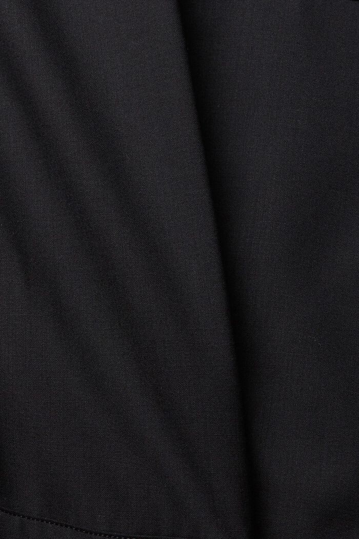Z vlny: bluzon se zapínáním na zip, BLACK, detail image number 1