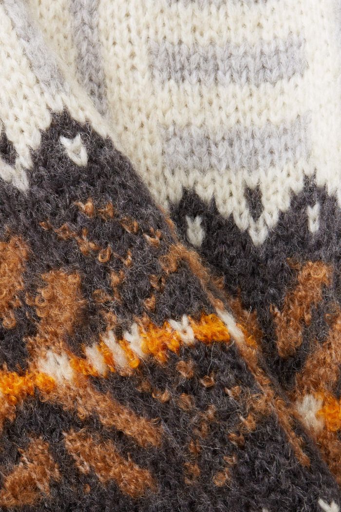 Žakárový pulovr s kulatým výstřihem, ICE, detail image number 4