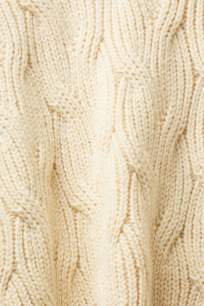 Pulovr z výrazné copánkové pleteniny, ICE, detail image number 5