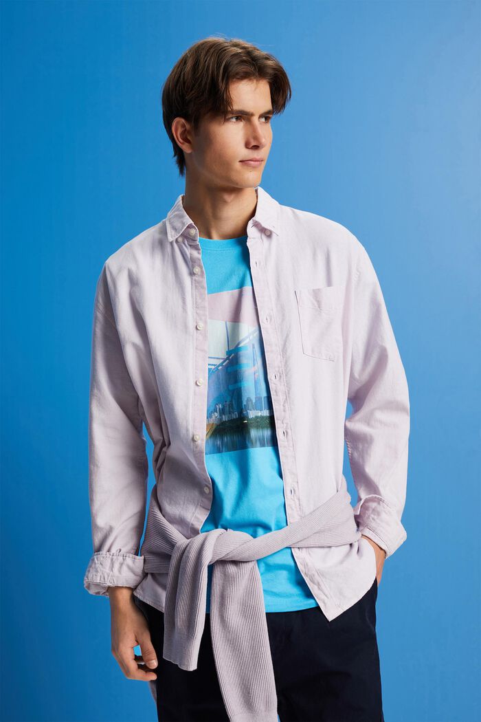 Bavlněné tričko s potiskem, TURQUOISE, detail image number 4