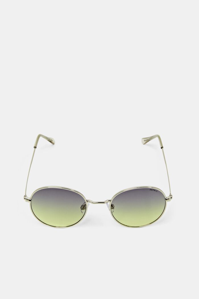 Sluneční brýle s kovovými obroučkami, SILVER, detail image number 0