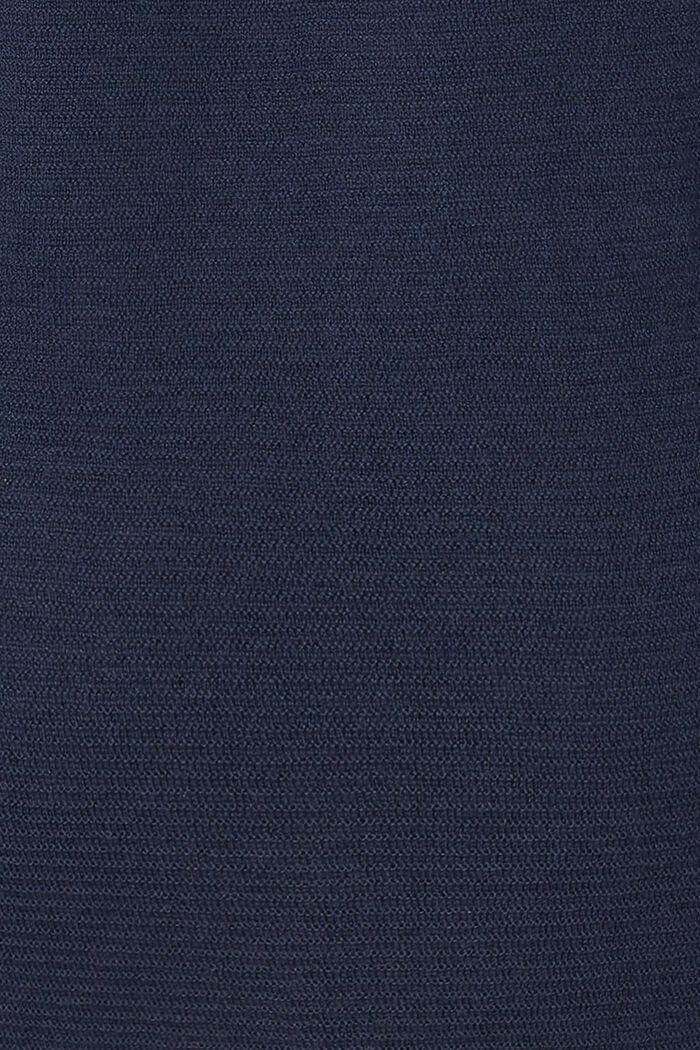 Mikina se špičatým výstřihem, DARK BLUE, detail image number 3