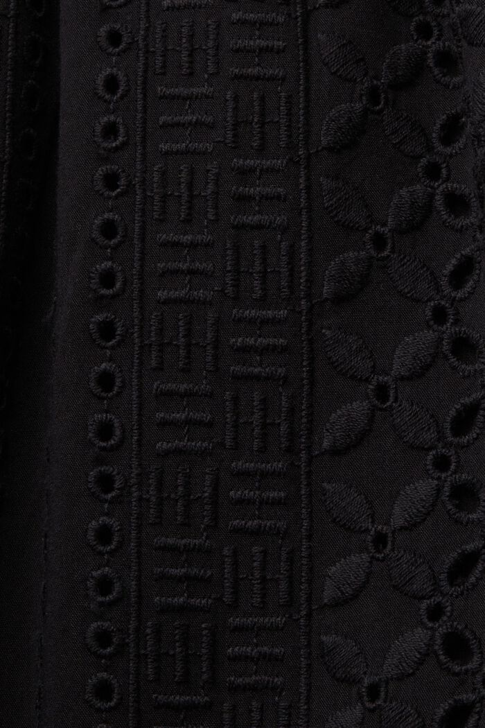 Vyšívaná sukně, LENZING™ ECOVERO™, BLACK, detail image number 5