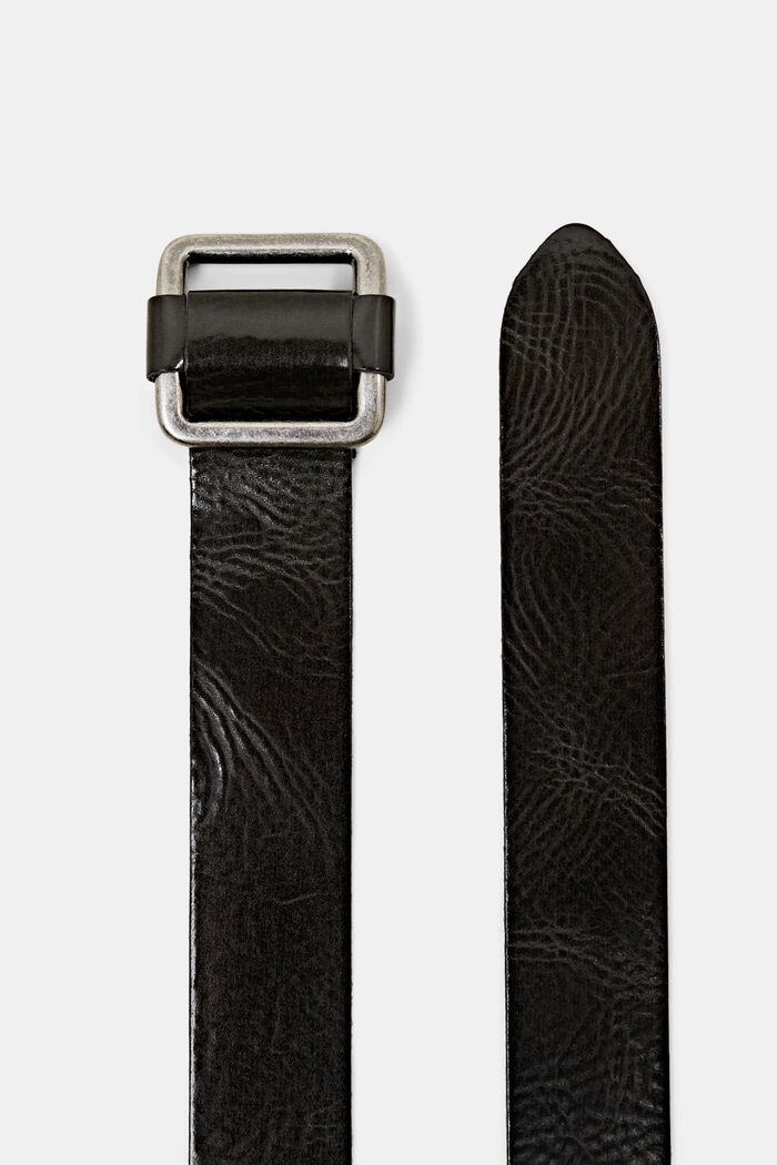 Kožený pásek, BLACK, detail image number 1