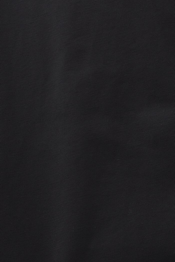 Oboustranná dlouhá péřová vesta, BLACK, detail image number 5