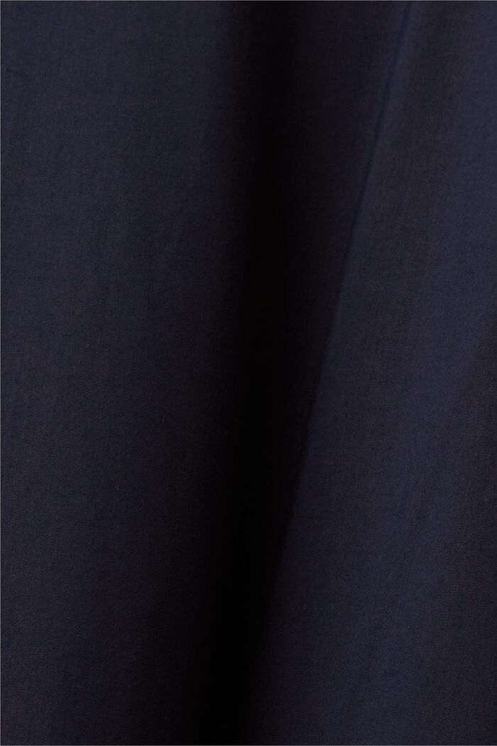 Mikina s polovičním zipem, z různých materiálů, NAVY, detail image number 4