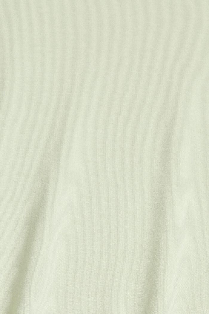Tričko s rýšky, z materiálu LENZING™ ECOVERO™, PASTEL GREEN, detail image number 4