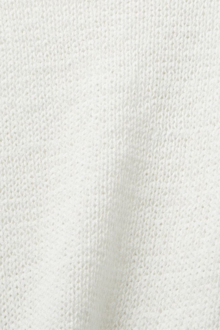 Volný pletený svetr, OFF WHITE, detail image number 5