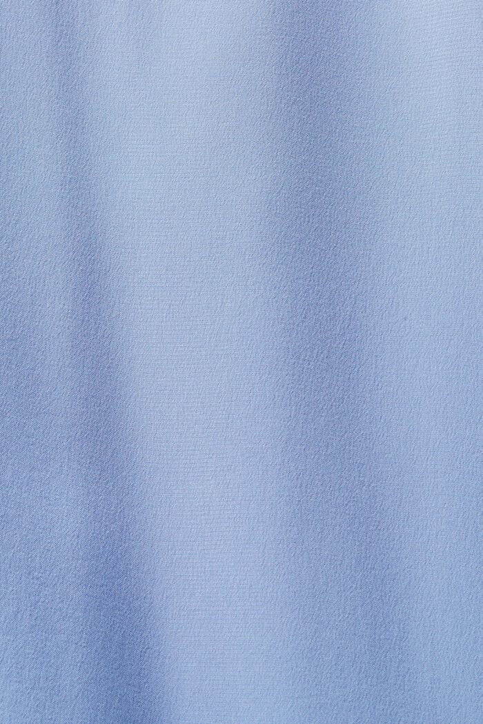 Hedvábné midi košilové šaty, BLUE LAVENDER, detail image number 6