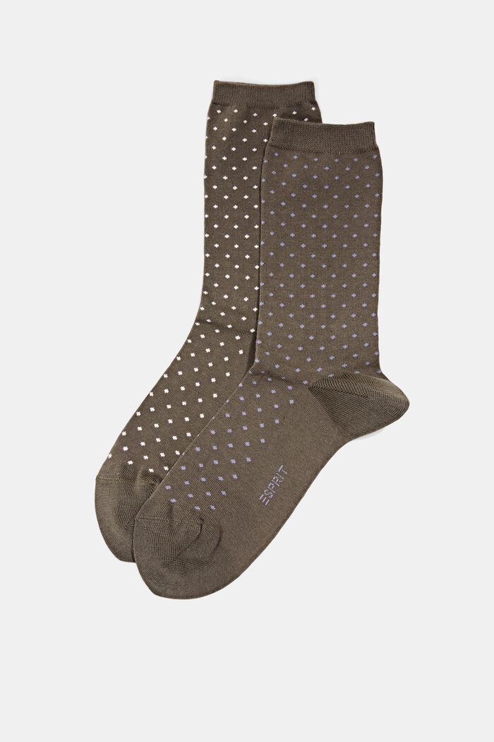 Puntíkované ponožky, balení 2 ks, MILITARY, detail image number 0
