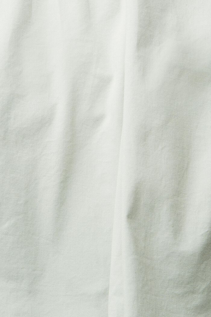 Krátké kalhoty z bio bavlny, LIGHT KHAKI, detail image number 4