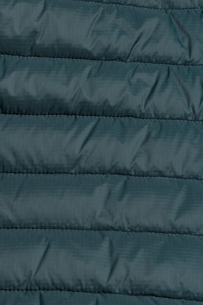 Z recyklovaného materiálu: prošívaná bunda s 3M™ Thinsulate™, TEAL BLUE, detail image number 4
