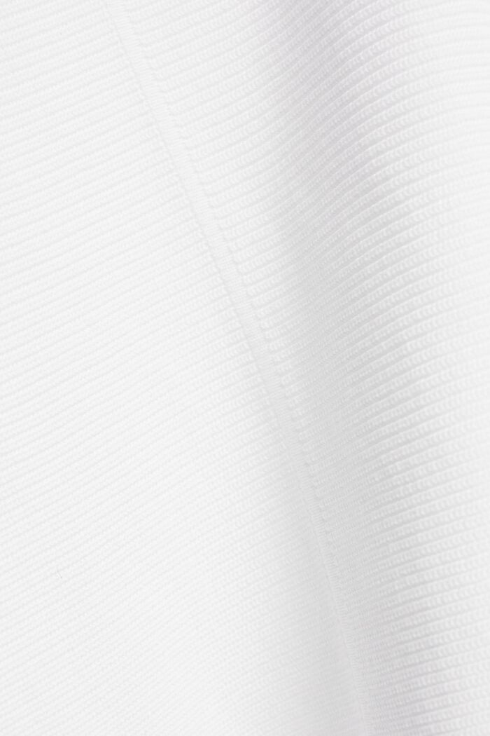 Mikina s lodičkovým výstřihem, ze směsi s TENCEL™, OFF WHITE, detail image number 4