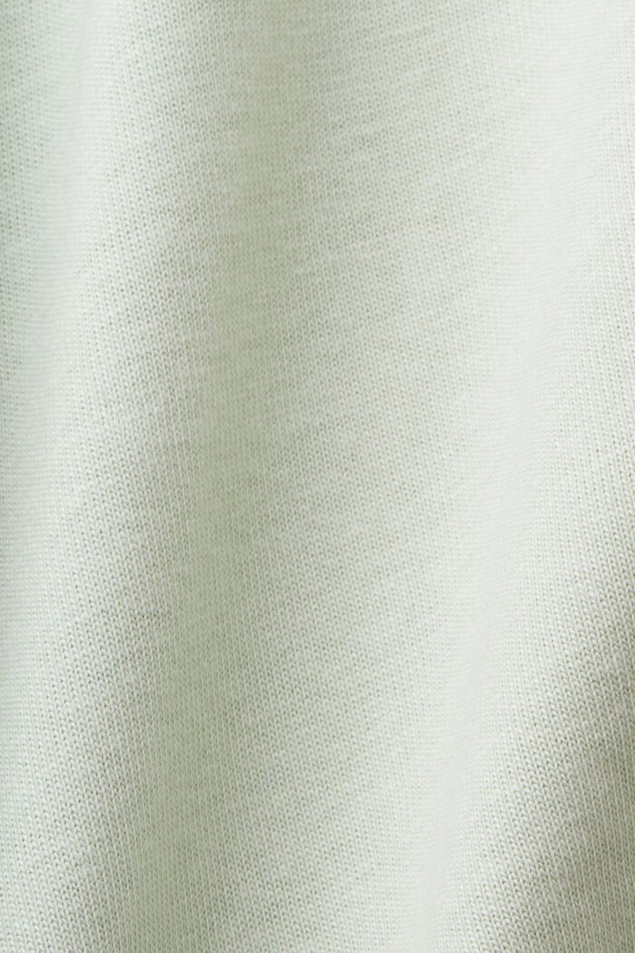 Žerzejová polokošile, ze směsi s bavlnou, PASTEL GREEN, detail image number 4