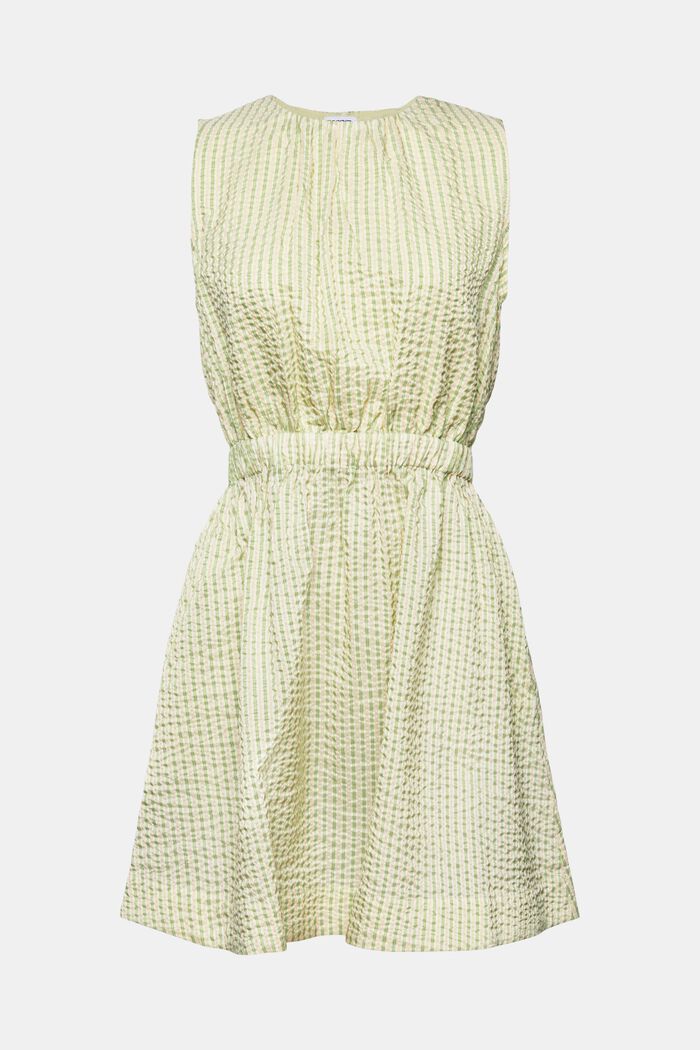 Mini šaty bez rukávů s odhalenými zády, LIGHT GREEN, detail image number 6