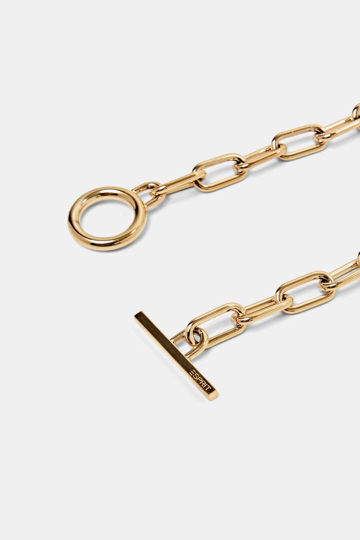Řetízkový náhrdelník, nerezová ocel, GOLD, detail image number 1