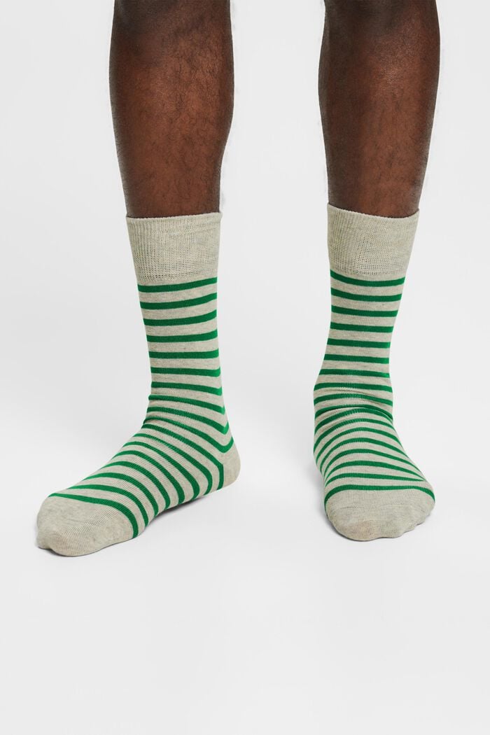 2 páry ponožek, bio bavlna, STORM GREY, detail image number 2