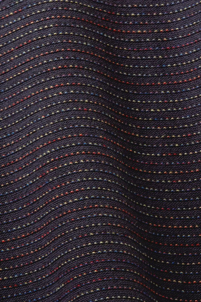 Barevný pruhovaný pulovr z bio bavlny, NAVY, detail image number 5