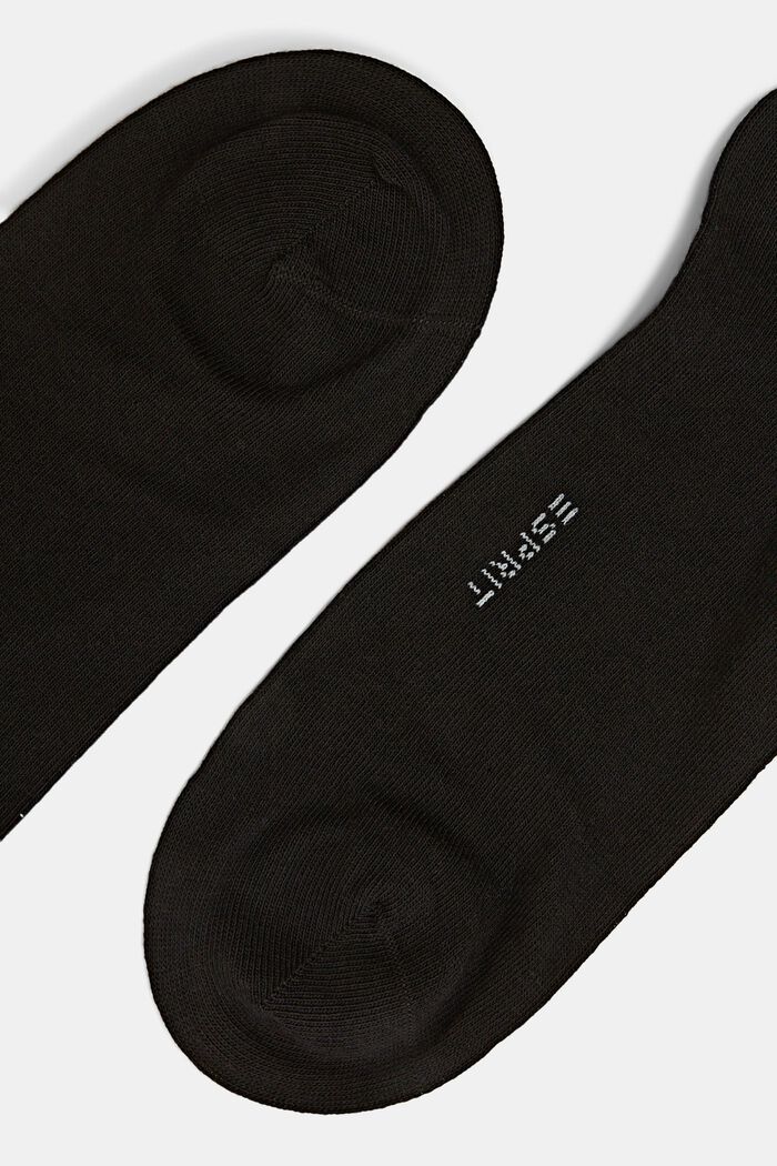 5 párů nízkých ponožek, ze směsi s bavlnou, BLACK, detail image number 3